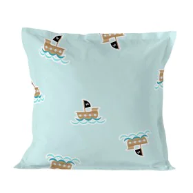 Federa HappyFriday Mr Fox Flying Boy Multicolore 60 x 60 cm di HappyFriday, Lenzuola e federe per cuscino - Rif: D1609047, Pr...