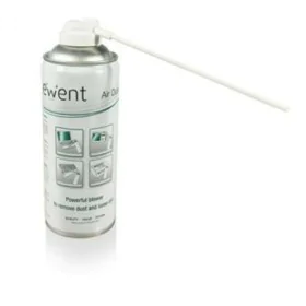 Spray Antipolvere Ewent EW5601 400 ml 400 ml di Ewent, Aspiratori ad aria compressa - Rif: M0300064, Prezzo: 4,63 €, Sconto: %