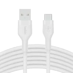 Cavo USB Belkin BOOST↑CHARGE Flex Bianco 3 m di Belkin, Cavi USB - Rif: M0312622, Prezzo: 50,34 €, Sconto: %