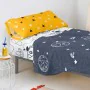 Drap housse HappyFriday MR FOX Multicouleur 90 x 200 x 32 cm de HappyFriday, Draps et taies d'oreiller - Réf : D1609094, Prix...