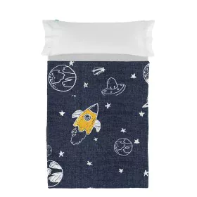 Jeu de draps HappyFriday Mr Fox Starspace Multicouleur Lit 1 persone 2 Pièces de HappyFriday, Draps et taies d'oreiller - Réf...