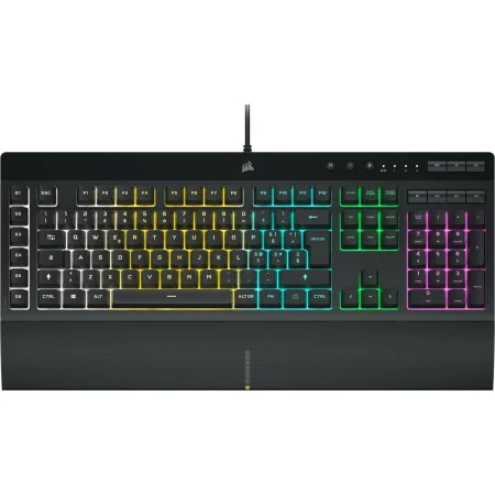 Tastatur Corsair K55 RGB PRO Qwerty Spanisch von Corsair, Zubehör - Ref: M0319193, Preis: 74,39 €, Rabatt: %