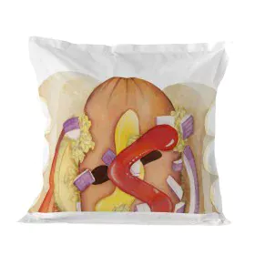 Kissenbezug HappyFriday Baleno Teen Hotdog Bunt 60 x 60 cm von HappyFriday, Bettlaken und Kopfkissenbezüge - Ref: D1609118, P...