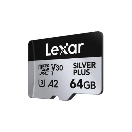 Micro SD Card Lexar Lexar Professional SILVER PLUS 64 GB by Lexar, Memory cards - Ref: M0322328, Price: 12,85 €, Discount: %