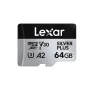 Micro SD Card Lexar Lexar Professional SILVER PLUS 64 GB by Lexar, Memory cards - Ref: M0322328, Price: 12,85 €, Discount: %