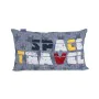 Fodera per cuscino HappyFriday Mr Fox Starspace Multicolore 50 x 30 cm di HappyFriday, Copricuscini e federe - Rif: D1609139,...