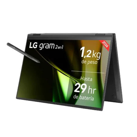 Ordinateur Portable 2 en 1 LG Gram Pro 14 14T90S 16" Intel Core Ultra 7 155H 16 GB RAM 512 GB SSD de LG, Ordinateurs portable...