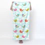 Serviette de toilette HappyFriday Mr Fox Little Birds Multicouleur 70 x 150 cm de HappyFriday, Serviettes - Réf : D1609147, P...