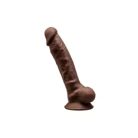 Gode Silexd Marron Silicone de Silexd, Godemichets classiques - Réf : M0402923, Prix : 14,22 €, Remise : %