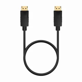 Cable DisplayPort Aisens A124-0737 Negro 50 cm de Aisens, Cables DisplayPort - Ref: M0500553, Precio: 4,40 €, Descuento: %