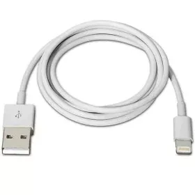 Cable Aisens A102-0035 Blanco Negro 1 m (1 unidad) de Aisens, Cables USB - Ref: M0500742, Precio: 3,99 €, Descuento: %