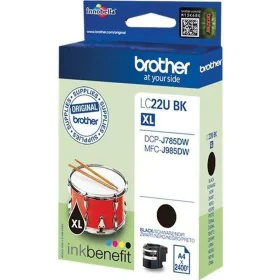 Cartucho de Tinta Original Brother LC-22UBK Negro de Brother, Tóners y tinta de impresora - Ref: M0503008, Precio: 25,36 €, D...