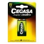 Pile Alcaline Cegasa B.6LR61 9V de Cegasa, Piles jetables - Réf : M0505049, Prix : 4,71 €, Remise : %