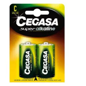 Piles Alcalines Cegasa B.LR14 C 1,5V (2 uds) de Cegasa, Piles jetables - Réf : M0505052, Prix : 5,08 €, Remise : %