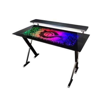 Bureau Gaming Talius Warship X1 120 x 60 x 76 cm Noir Acier de Talius, Bureaux et tables d'ordinateurs - Réf : M0518274, Prix...