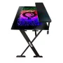 Bureau Gaming Talius Warship X1 120 x 60 x 76 cm Noir Acier de Talius, Bureaux et tables d'ordinateurs - Réf : M0518274, Prix...