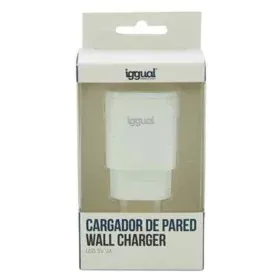 Carregador de Parede iggual IGG316924 5V Branco de iggual, Carregadores - Ref: S0229840, Preço: 4,76 €, Desconto: %