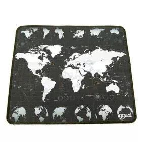 Mousepad iggual IGG317310 Weltkarte Schwarz/Weiß von iggual, Tastatur- und Mauszubehör - Ref: S0231458, Preis: 5,05 €, Rabatt: %