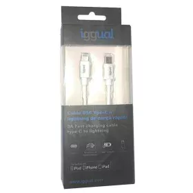 Cable USB-C a Lightning iggual IGG317761 de iggual, Cables USB - Ref: S0233231, Precio: 4,89 €, Descuento: %