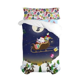 Parure de couette HappyFriday XMAS Multicouleur Lit 1 persone 2 Pièces de HappyFriday, Couettes et housses de couette - Réf :...