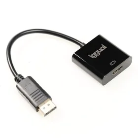 Adaptador DisplayPort para HDMI iggual IGG318041 de iggual, Adaptadores DP-HDMI - Ref: S0234351, Preço: 7,57 €, Desconto: %