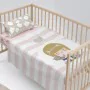 Jeu de draps HappyFriday Happynois Kitty Multicouleur Lit de bébé 2 Pièces de HappyFriday, Linge de lit pour berceaux - Réf :...