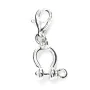 Perle de verre Femme Xenox CHARM_MOSQUETON Argenté 1 cm de Xenox, Charms et perles - Réf : S0328052, Prix : 4,48 €, Remise : %