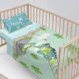 Conjunto de Lençóis HappyFriday Happynois Train Multicolor Berço de Bebé 2 Peças de HappyFriday, Roupa de cama para berços - ...