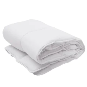 Piumino Letto HappyFriday Basic Bianco 450 g/m² 220 x 220 cm di HappyFriday, Piumini e copripiumini - Rif: D1609259, Prezzo: ...