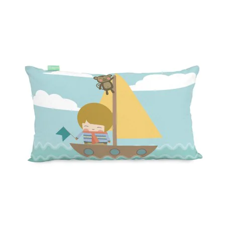 Housse de coussin HappyFriday World Map Multicouleur 50 x 30 cm de HappyFriday, Housses de coussin - Réf : D1609267, Prix : 5...