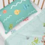 Jeu de draps HappyFriday Happynois World Map Multicouleur Lit de bébé 2 Pièces de HappyFriday, Linge de lit pour berceaux - R...