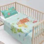 Jeu de draps HappyFriday Happynois World Map Multicouleur Lit de bébé 2 Pièces de HappyFriday, Linge de lit pour berceaux - R...