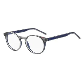 Monture de Lunettes Homme Hugo Boss HG-1164-KB7F120 Gris Ø 51 mm de Hugo Boss, Lunettes et accessoires - Réf : S0385482, Prix...