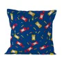 Federa HappyFriday Baleno Teen Blue Hotdog Multicolore 60 x 60 cm di HappyFriday, Lenzuola e federe per cuscino - Rif: D16093...