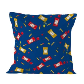 Taie d'oreiller HappyFriday Baleno Teen Blue Hotdog Multicouleur 60 x 60 cm de HappyFriday, Draps et taies d'oreiller - Réf :...