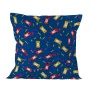 Kissenbezug HappyFriday Baleno Teen Blue Hotdog Bunt 80 x 80 cm von HappyFriday, Bettlaken und Kopfkissenbezüge - Ref: D16093...