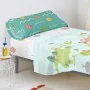 Fitted sheet HappyFriday HAPPYNOIS Multicolour 105 x 200 x 32 cm by HappyFriday, Sheets and pillowcases - Ref: D1609344, Pric...