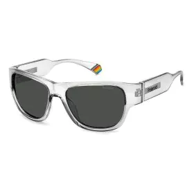 Unisex-Sonnenbrille Polaroid PLD-6197-S-KB7F5M9 Ø 55 mm von Polaroid, Brillen und Zubehör - Ref: S0386300, Preis: 37,34 €, Ra...