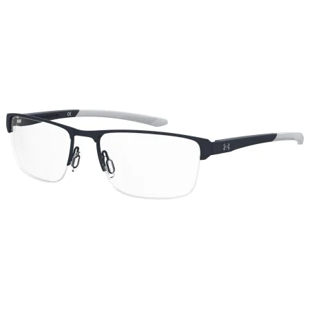 Monture de Lunettes Homme Under Armour UA-5037-G-4NZF518 Bleu Ø 55 mm de Under Armour, Lunettes et accessoires - Réf : S03864...