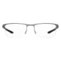 Monture de Lunettes Homme Under Armour UA-5037-G-KJ1F518 Gris Ø 55 mm de Under Armour, Lunettes et accessoires - Réf : S03864...