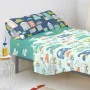 Drap housse HappyFriday MOSHI MOSHI Multicouleur 90 x 200 x 32 cm de HappyFriday, Draps et taies d'oreiller - Réf : D1609405,...