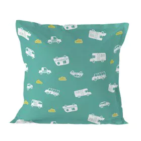 Pillowcase HappyFriday Moshi Moshi Holidays Multicolour 80 x 80 cm by HappyFriday, Sheets and pillowcases - Ref: D1609406, Pr...