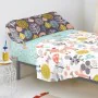 Drap housse HappyFriday MOSHI MOSHI Multicouleur Lit 1 persone de HappyFriday, Draps et taies d'oreiller - Réf : D1609420, Pr...