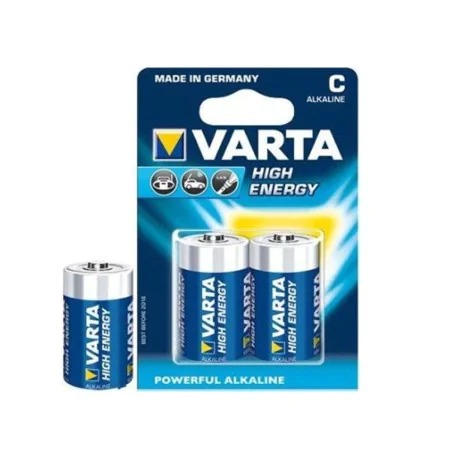 Pilha Varta LR14 C 1,5 V High Energy (2 pcs) Azul de Varta, Pilhas - Ref: S0408625, Preço: 3,55 €, Desconto: %