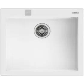 Sink with One Basin Teka Forsquare 50.40 TG White by Teka, Sinks - Ref: S0445923, Price: 300,48 €, Discount: %