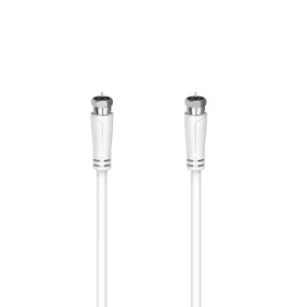 Cable Coaxial Antena TV Hama 1,5 m Blanco de Hama, Equipos por satélite - Ref: S0446070, Precio: 6,78 €, Descuento: %