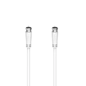 Cable Coaxial Antena TV Hama 1,5 m Blanco de Hama, Equipos por satélite - Ref: S0446070, Precio: 6,07 €, Descuento: %