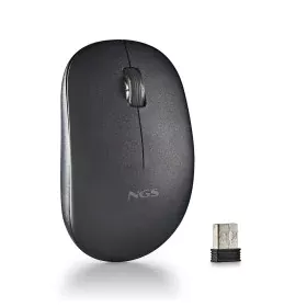 Ratón Inalámbrico NGS SILENT MOUSE Negro (1 unidad) de NGS, Ratones - Ref: S0456801, Precio: 7,27 €, Descuento: %