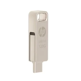 Memoria USB HP Acero 128 GB de HP, Memorias USB - Ref: S0457054, Precio: 16,11 €, Descuento: %