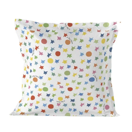 Pillowcase HappyFriday Le Petit Prince Courageux Multicolour 80 x 80 cm by HappyFriday, Sheets and pillowcases - Ref: D160946...